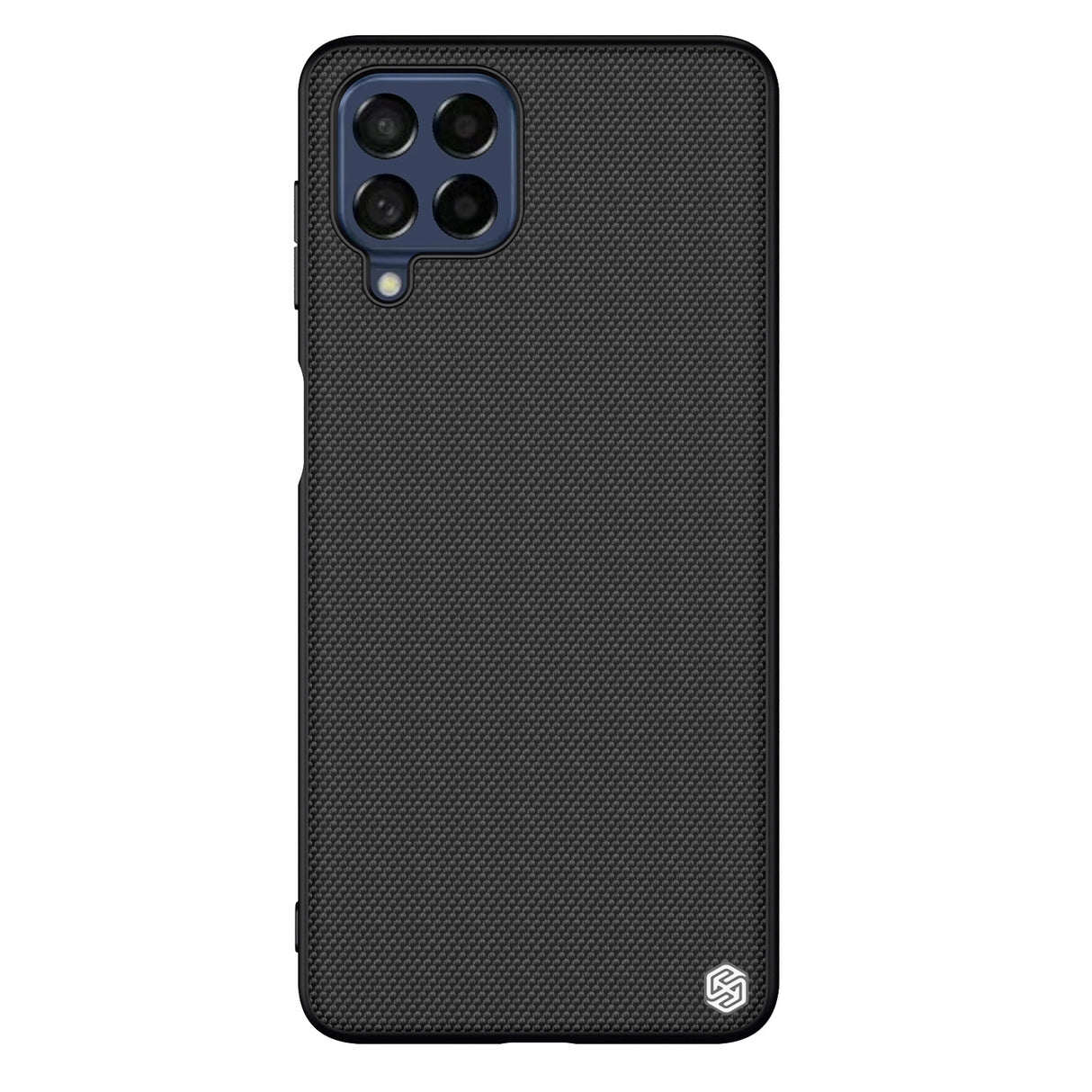 Nillkin Textured Case holdbar forstærket kuffert med gel ramme og nylon tilbage til Samsung Galaxy M53 5G sort