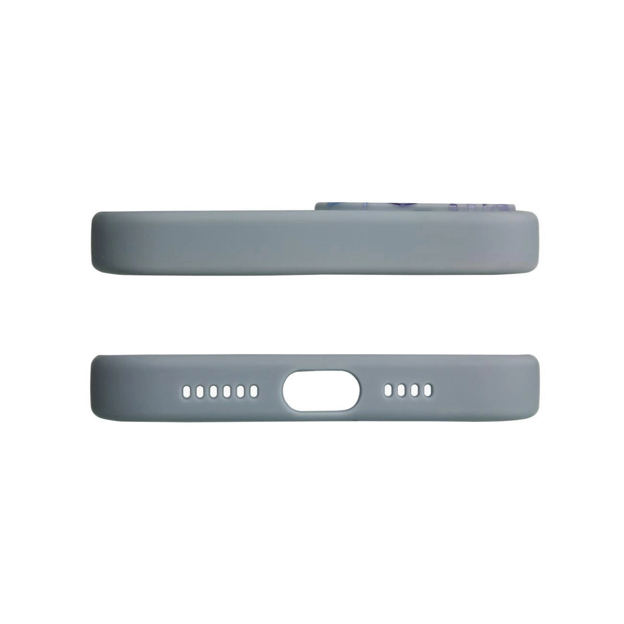 Design Case for iPhone 12 Pro Max blomsterhylster mørkblå