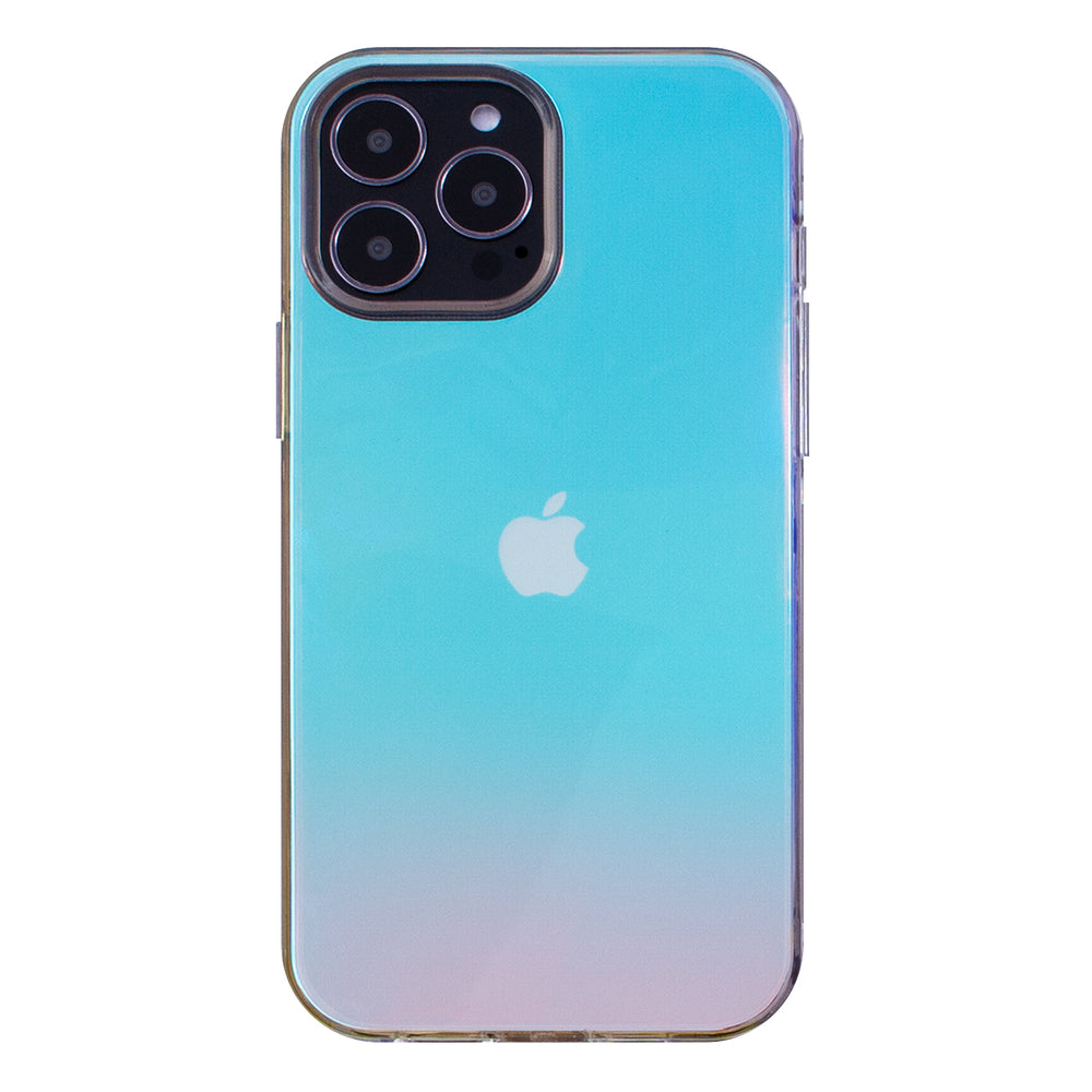 Aurora Case Case for iPhone 13 Pro Neon Gel Cover Blå