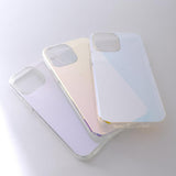 Aurora Case for iPhone 12 gel neon cover lilla