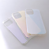 Aurora Case for iPhone 13 gel neon cover lilla