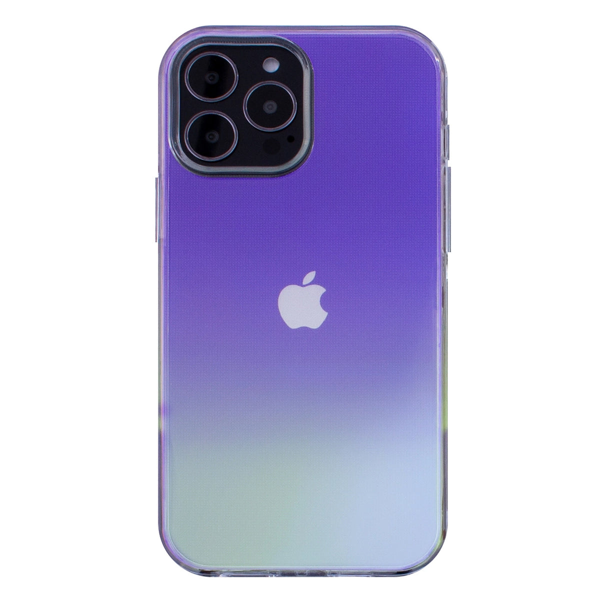 Aurora Case til iPhone 13 Pro gel neon cover lilla