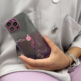 Marmor Case Cover til Samsung Galaxy A12 5G Gel Cover Marmor Pink