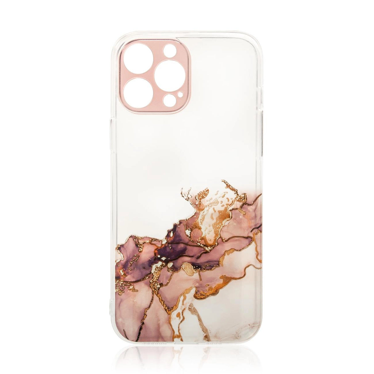 Marmor Case Cover til Samsung Galaxy A12 5G Gel Cover Marmorbrun