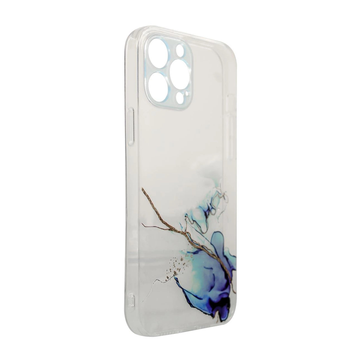 Marmor Case Cover til Samsung Galaxy A12 5G Gel Cover Marmor Blå