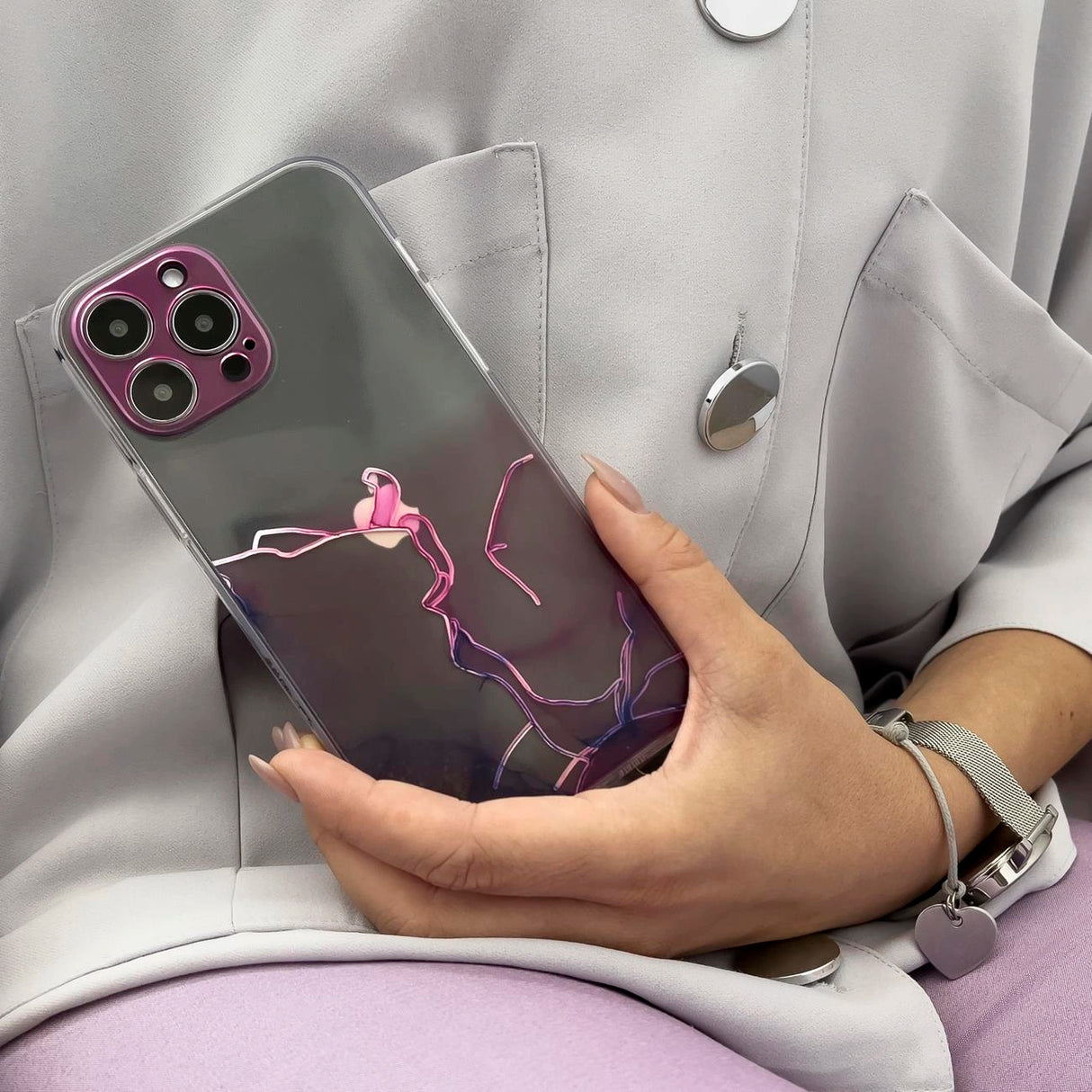 Marmor Case Cover til Samsung Galaxy A12 5G Gel Cover Marmor Blå