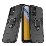 Ring Armor robust hybrid case cover + magnetisk holder til OnePlus Nord N20 5G sort