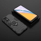 Ring Armor robust hybrid case cover + magnetisk holder til OnePlus Nord N20 5G sort