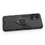 Ring Armor robust hybrid case cover + magnetisk holder til OnePlus Nord N20 5G sort