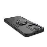 Ring Armor pansrede hybrid case cover + magnetisk holder til OnePlus Ace sort