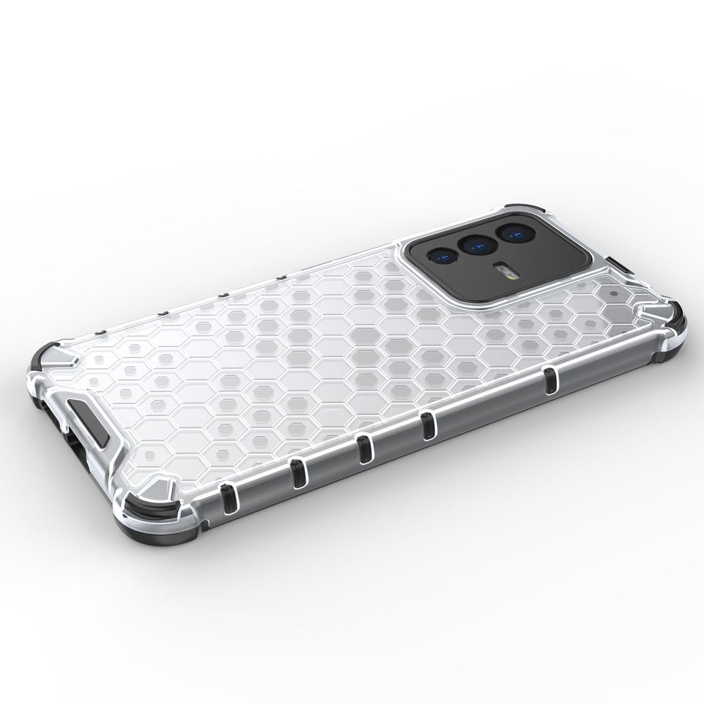 Honeycomb case pansret cover med en gel ramme Vivo V23 5G sort