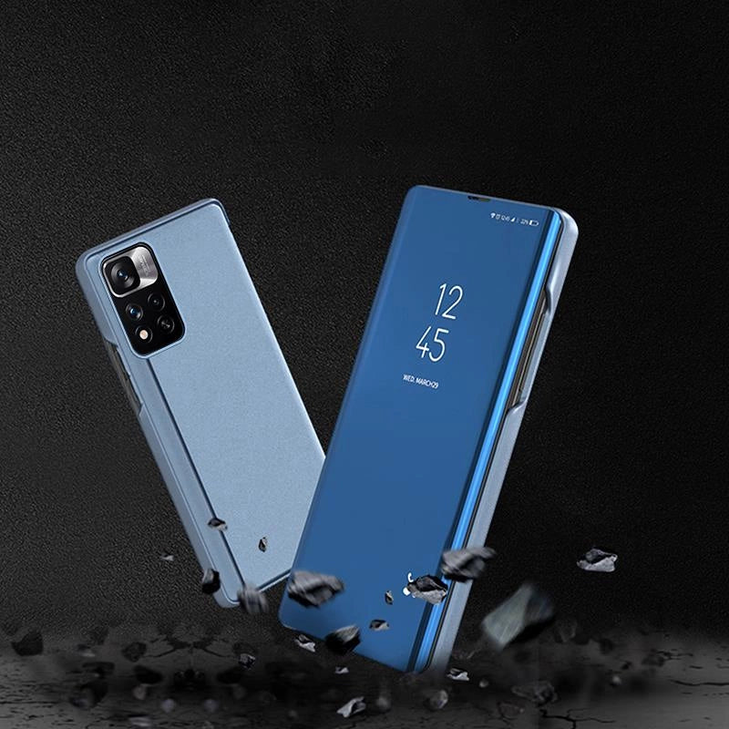 Clear View Case cover til Oppo A76 / Oppo A36 / Realme 9i sort