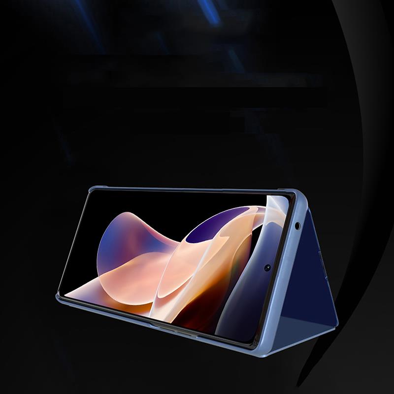 Clear View Case cover til Oppo A76 / Oppo A36 / Realme 9i sort