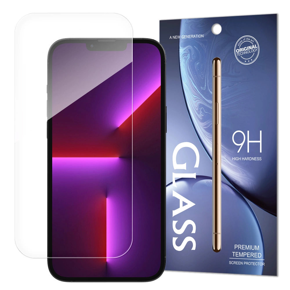 Skærmbeskytter af hærdet glas 9H til iPhone 14 Pro (emballage - konvolut)