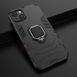 Ring Armor case til iPhone 14 Plus pansret cover magnetisk holder ring sort