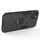 Ring Armor Case for iPhone 14 Pro pansret cover magnetisk holder ring sort