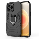 Ring Armor case til iPhone 14 Pro pansret cover magnetisk holder ring sort