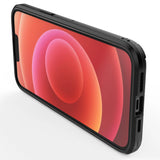 Ring Armor case til iPhone 14 Pro Max pansret cover magnetisk holder ring sort