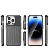 Thunder Case iPhone 14 Pro Max pansret æske sort