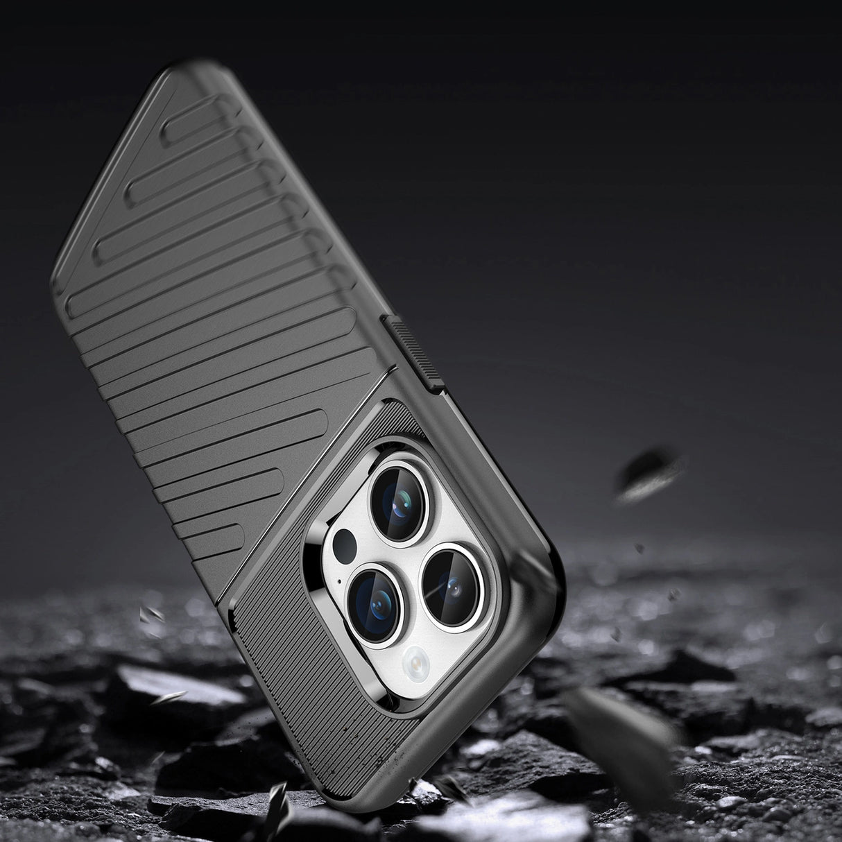 Thunder Case iPhone 14 Pro Max pansret æske sort