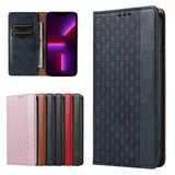 Magnet Strap Case iPhone 14 Pro Flip Wallet Mini Lanyard Stand Blue