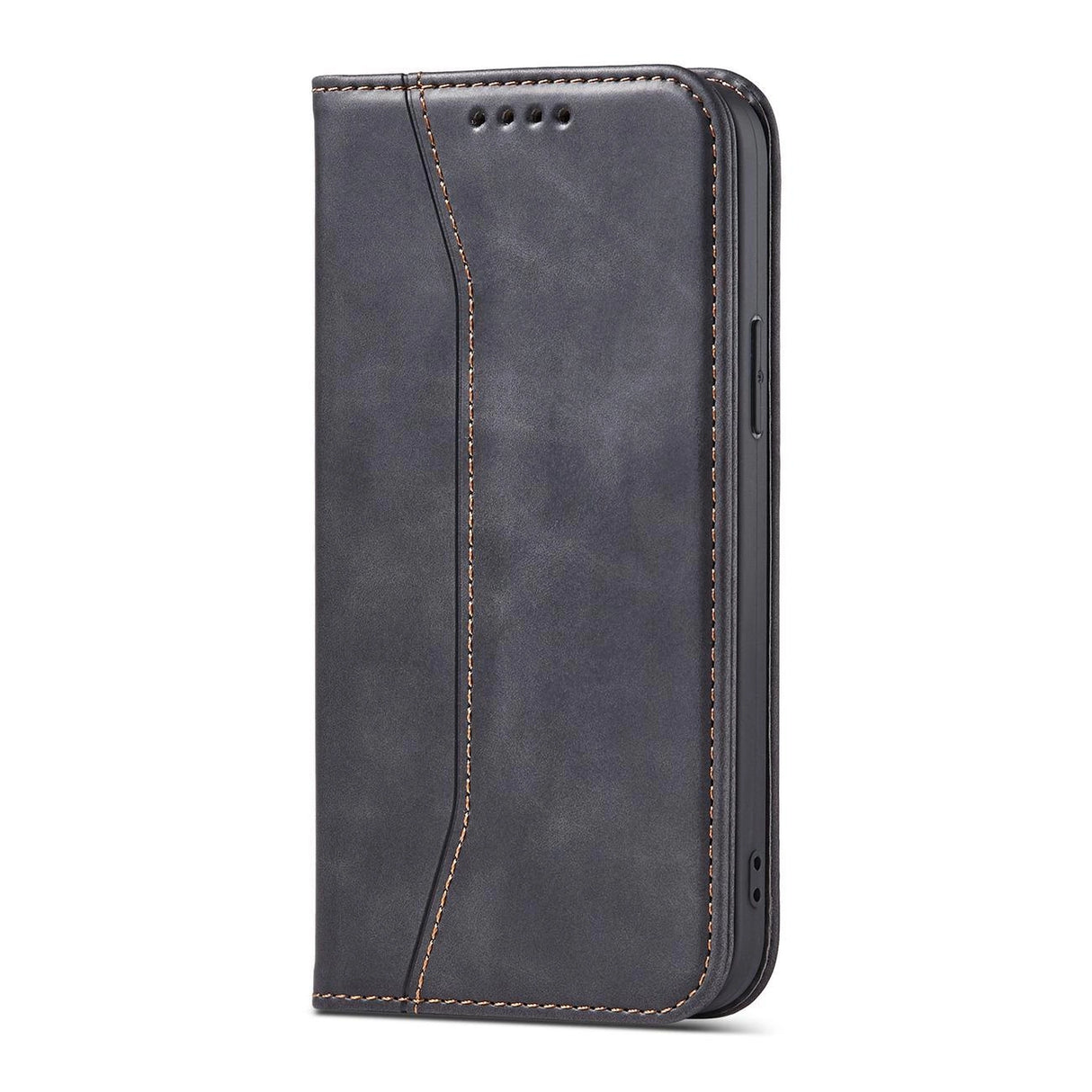 Magnet Fancy Case Case til iPhone 14 Plus flip cover tegnebog stativ sort