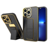 Ny Kickstand Case Case til iPhone 13 Pro med stativ sort