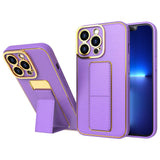 Ny Kickstand Case Case til iPhone 13 Pro med stativ lilla
