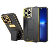 Ny Kickstand Case Case til iPhone 13 Pro Max med stativ sort