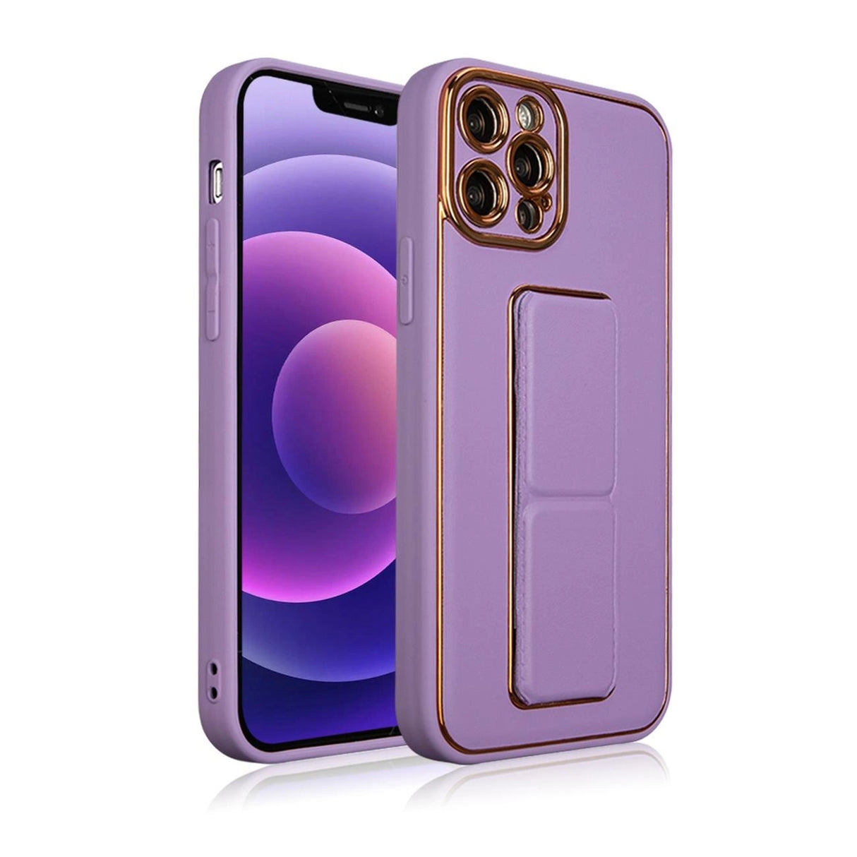 Ny Kickstand Case til Samsung Galaxy A13 med stativ lilla