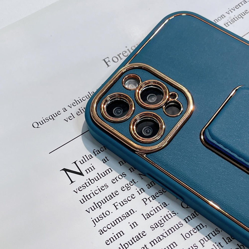 Ny Kickstand Case cover til Samsung Galaxy A12 5G med stativ rød