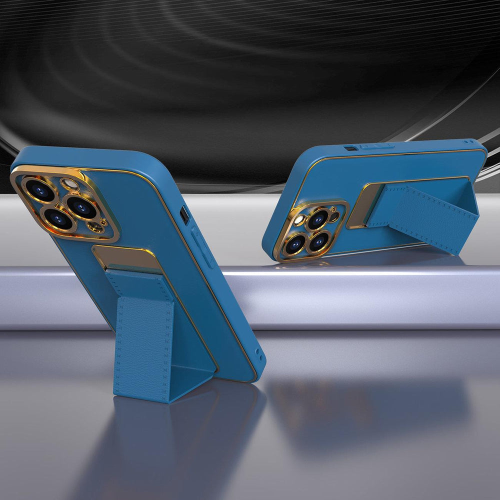 Ny Kickstand Case cover til Samsung Galaxy A12 5G med stativ rød