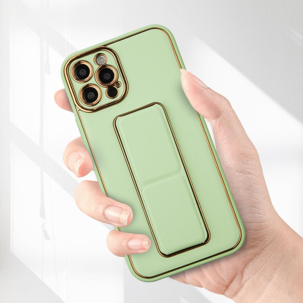 Ny Kickstand Case cover til Samsung Galaxy A12 5G med stativ rød