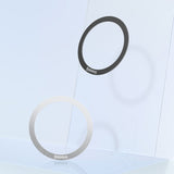 Magnetisk ring fra Baseus Halo-serien (2 stykker/pakning) sølv (PCCH000012)