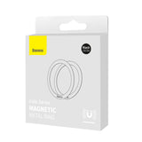 Baseus Halo-serien magnetisk ring (2 stykker/pakning) sort (PCCH000001)