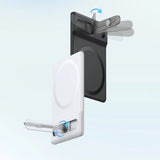 Foldestativ Baseus med magnetholder hvid (LUXZ010002)