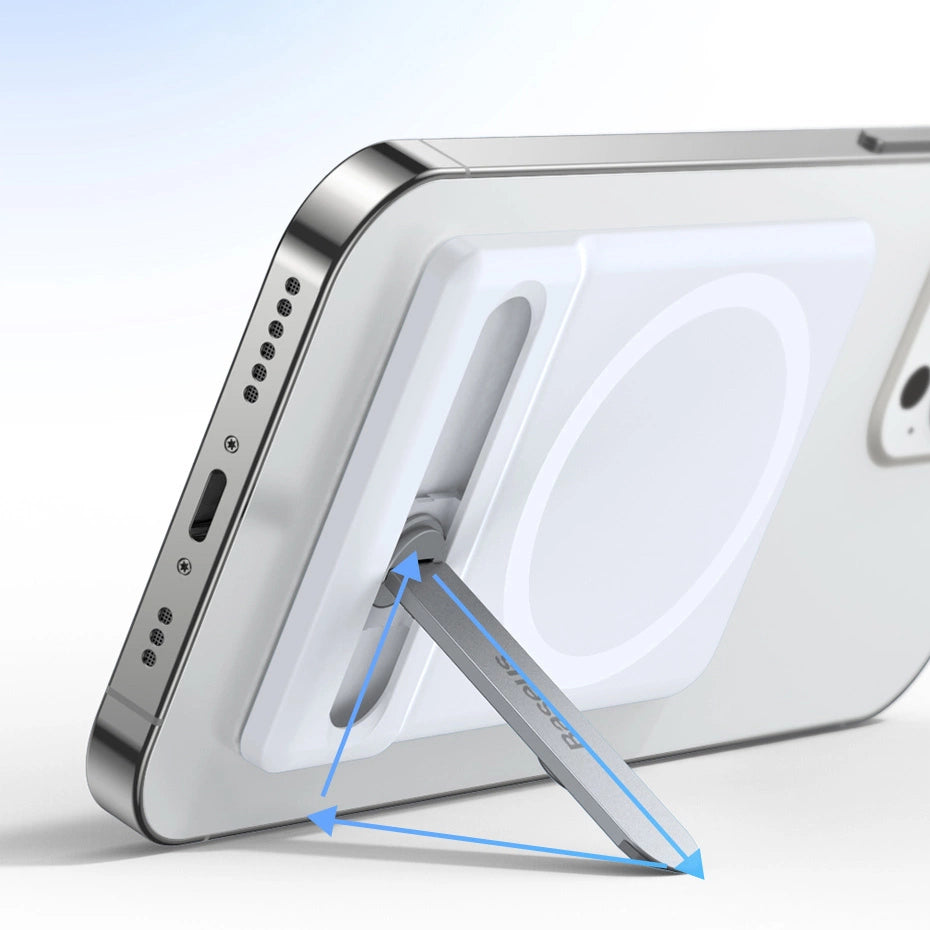 Foldestativ Baseus med magnetholder hvid (LUXZ010002)