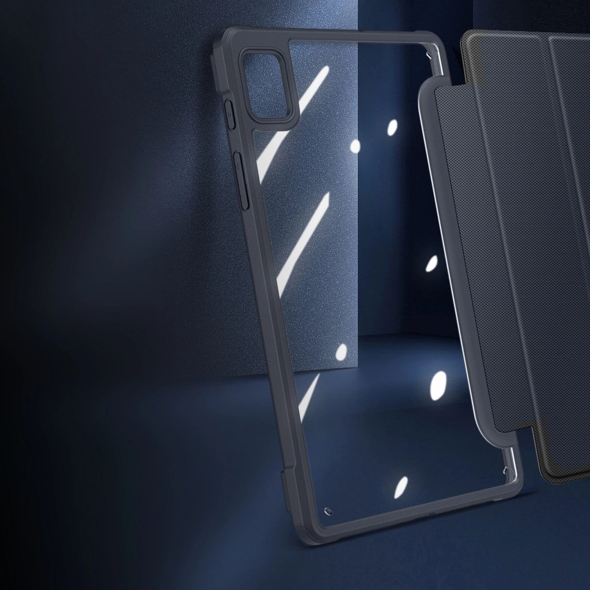 Dux Ducis Toby Armored Flip Smart Case til Realme Pad Mini sort