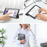 Dux Ducis Toby Armored Flip Smart Case til Realme Pad Mini sort