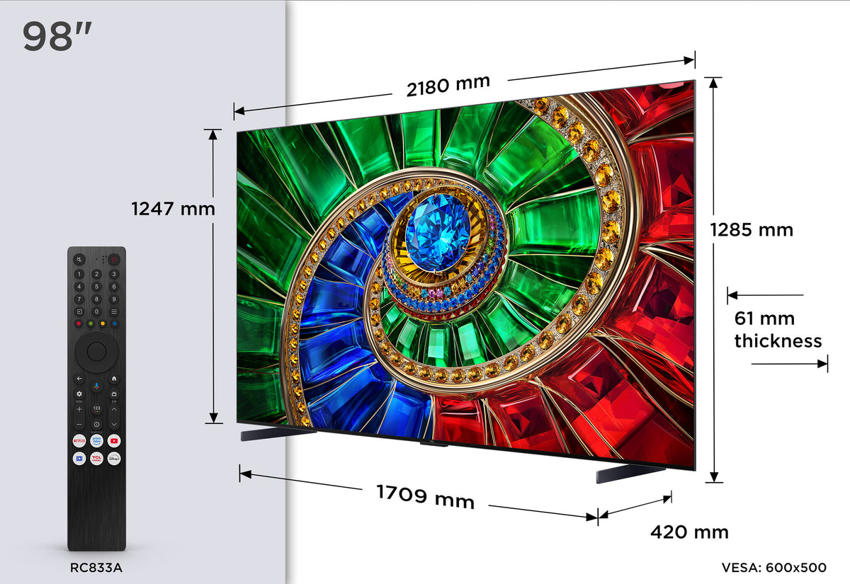 TCL 98RM7L RGB-Mini LED TV