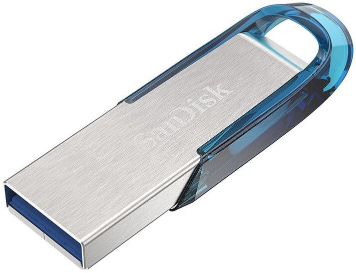 SanDisk Ultra Flair USB-nøgle 32 GB USB Type-A 3.2 Gen 1 (3.1 Gen 1) Blå, Sølv
