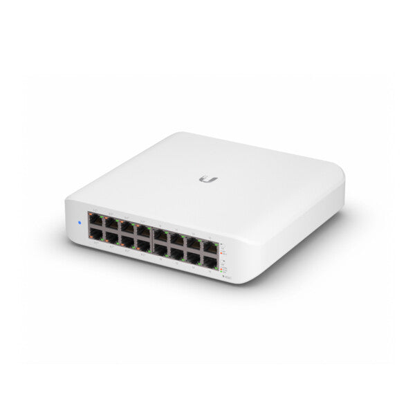 Ubiquiti UniFi Switch Lite 16 PoE L2 Gigabit Ethernet (10/100/1000) Strøm over Ethernet (PoE) Hvid