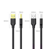 Ugreen US128 90576 USB-A 3.0 / USB-A 3.0 5Gb/s kabel 3m - sort