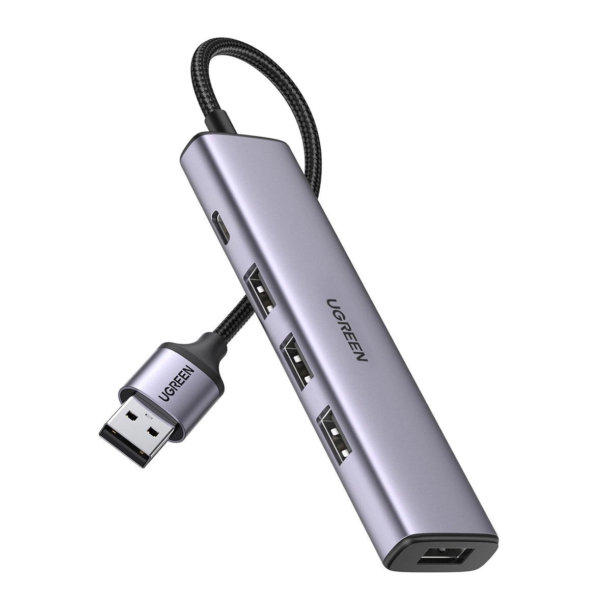 Ugreen USB HUB splitter - 4x USB 3.0 grå (CM473 20805)