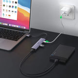 Ugreen USB HUB splitter - 4x USB 3.0 grå (CM473 20805)