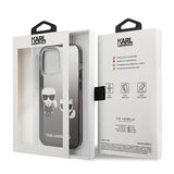 Karl Lagerfeld KLHCP13LTGKCK iPhone 13 Pro / 13 6,1" hardcase sort/sort Gradient Ikonik Karl & Choupette