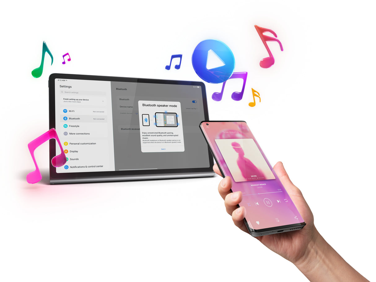 Lenovo Tab Plus Mediatek 128 GB 29,2 cm (11.5") 8 GB Wi-Fi 5 (802.11ac) Android 14 Grå