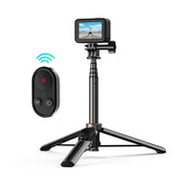 TELESIN Selfie-stang Telesin til smartphones og sportskameraer med BT-fjernbetjening (TE-RCSS-001)