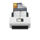 Brother ADS-4500W ADF-scanner 600 x 600 dpi A4 Sort, Hvid
