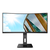 AOC P2 CU34P2A LED display 86,4 cm (34") 3440 x 1440 pixel Quad HD Sort